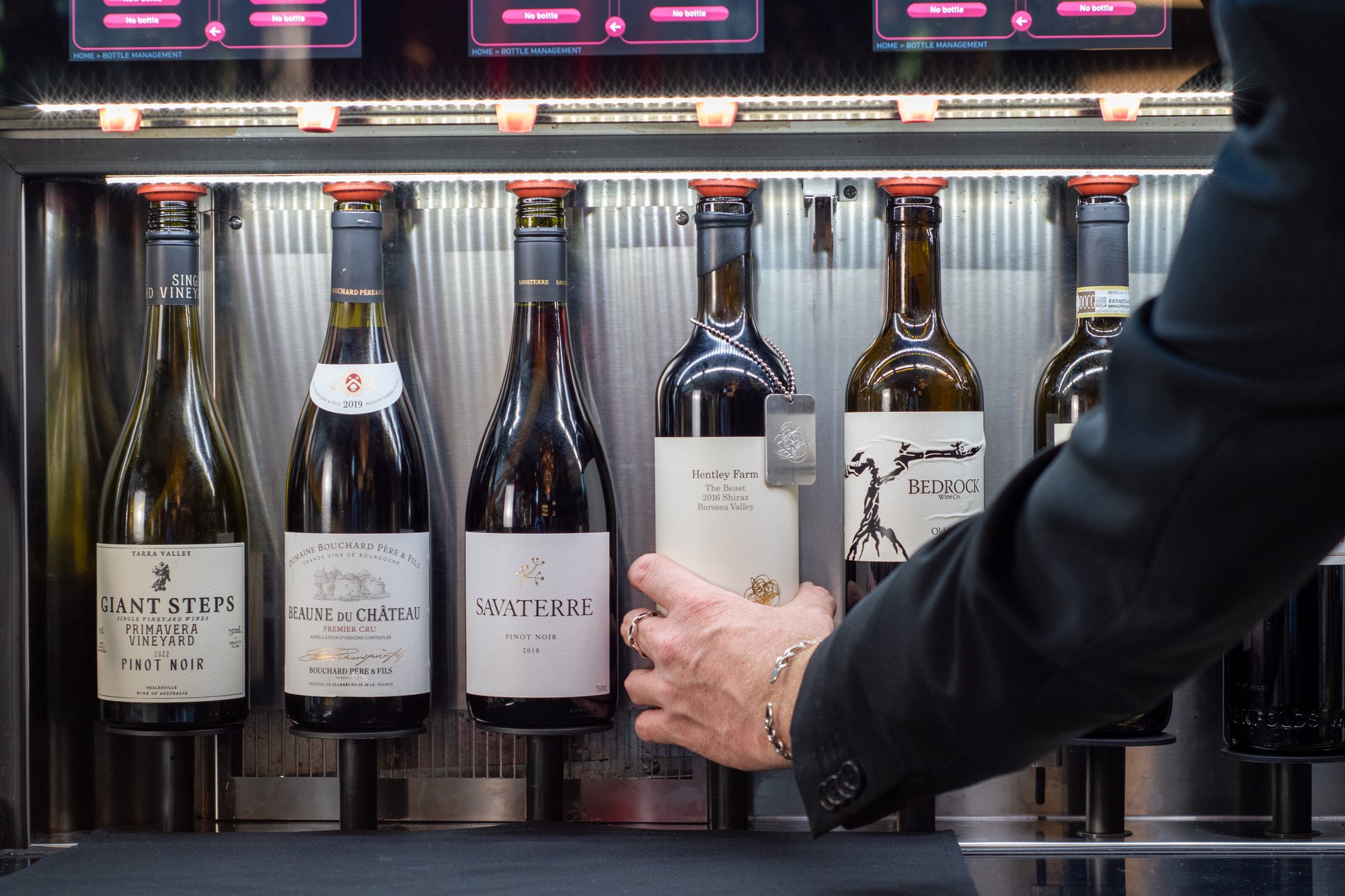wine dispenser bottle shop Australia