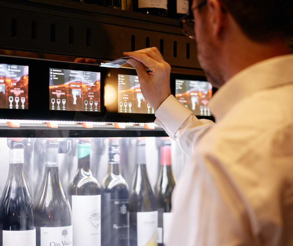 Wineology self-service enomatic